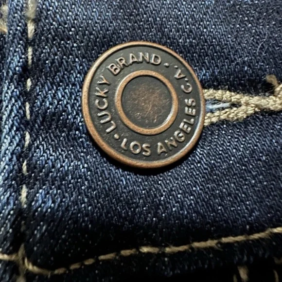 Lucky Brand Mid Rise Straight Jeans 14/34 R NWT